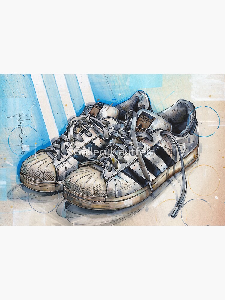 adidas superstar drawing