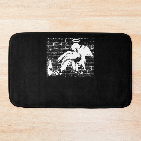 Item preview, Banksy Drunk Fallen Angel   designed and sold by convincingc662.