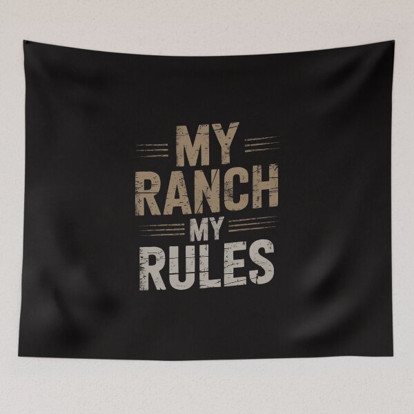 Item preview, Rancher MY RANCH MY RULES designed and sold by TewonLake.