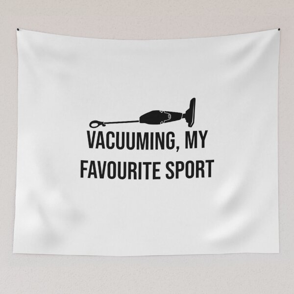 Item preview, Vacuuming my favourite sport  designed and sold by Creations by lyne.