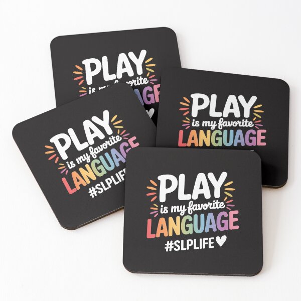 Item preview, Play Is My Favorite Language Slp Teacher Life Men Women designed and sold by TewonLake.