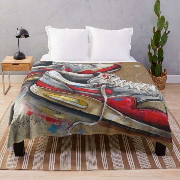 Item preview, Air Max 1 1987 OG red painting designed and sold by GalleryKauffeld.