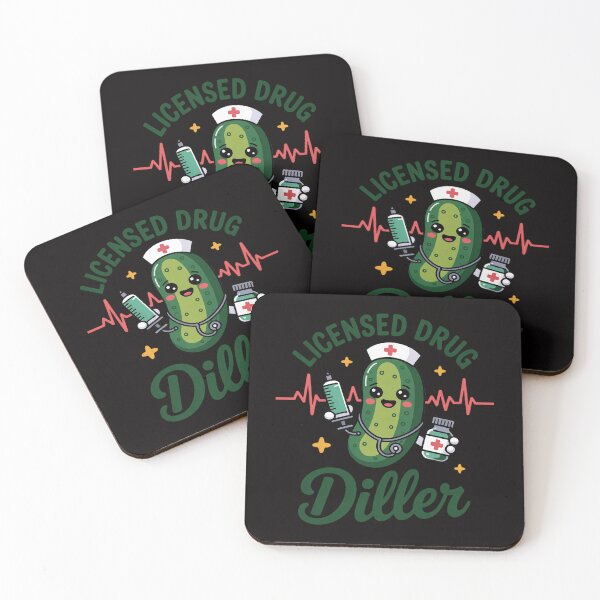Item preview, Pickle Nurse Life ER ICU Nursing Pickle Licensed Drug Diller designed and sold by TewonLake.