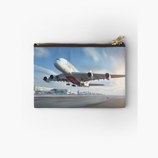 Item preview, Emirates Airbus A380 Starting Its Takeoff Roll designed and sold by Skyframe Aviation.