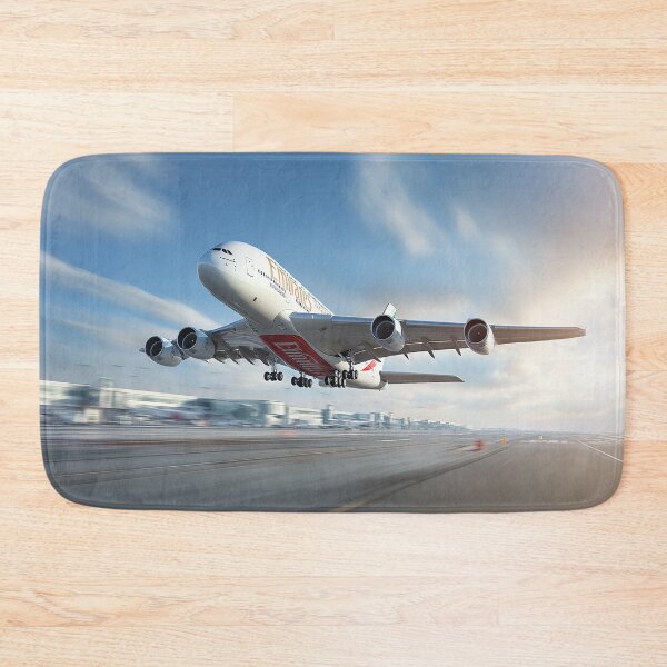 Item preview, Emirates Airbus A380 Starting Its Takeoff Roll designed and sold by Skyframe Aviation.