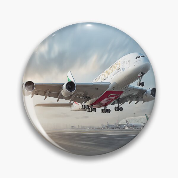 Item preview, Emirates Airbus A380 Starting Its Takeoff designed and sold by Skyframe Aviation.