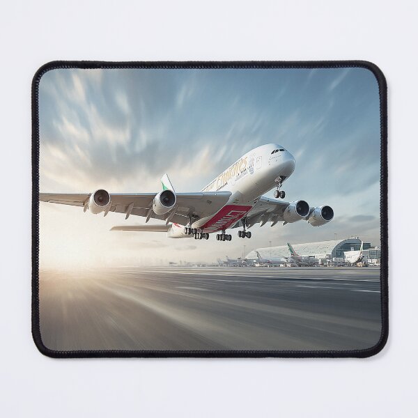 Item preview, Emirates Airbus A380 Starting Its Takeoff designed and sold by Skyframe Aviation.