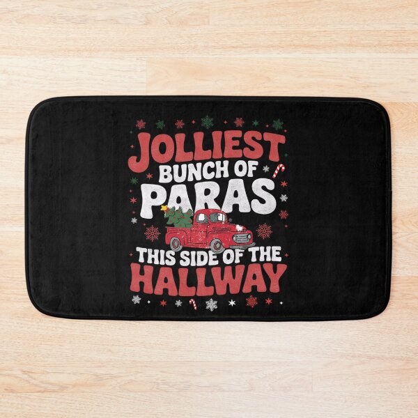 Item preview, Jolliest Bunch of Paras This Side of the Hallway Christmas Design designed and sold by FreshVibe Prints.