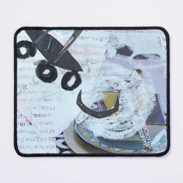 Item preview, Art Print & More: Playful Mixed-Media Collage – Poetic Miniature Series – 170 Tavola | Annette Kunow designed and sold by KunowArtShop.