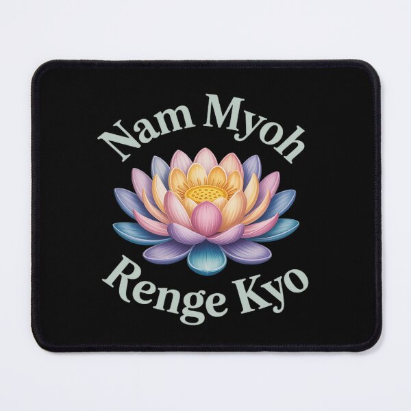 Item preview, Nam Myoho Renge Kyo Daimoku Lotus Flower designed and sold by JaskconLIfe23.