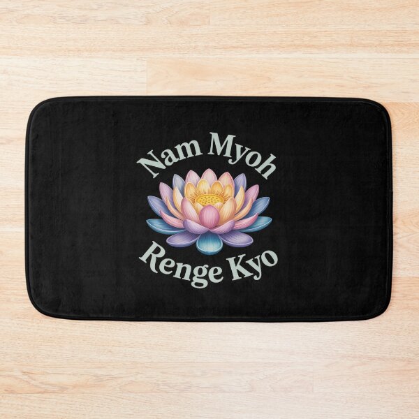 Item preview, Nam Myoho Renge Kyo Daimoku Lotus Flower designed and sold by JaskconLIfe23.