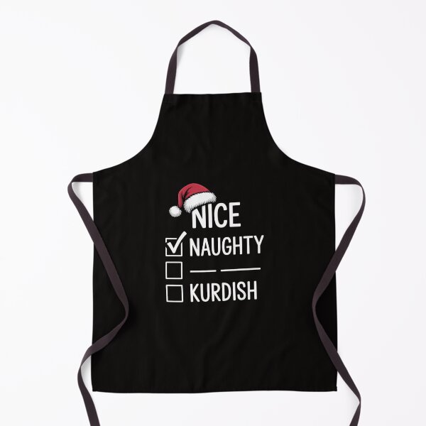 Item preview, Nice Naughty Kurdish Christmas Kurdistan Heritage Roots designed and sold by TewonLake.