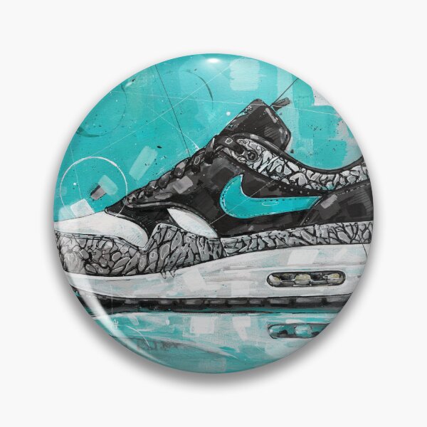 Item preview, Air Max 1 Atmost Elephant sneaker painting designed and sold by GalleryKauffeld.