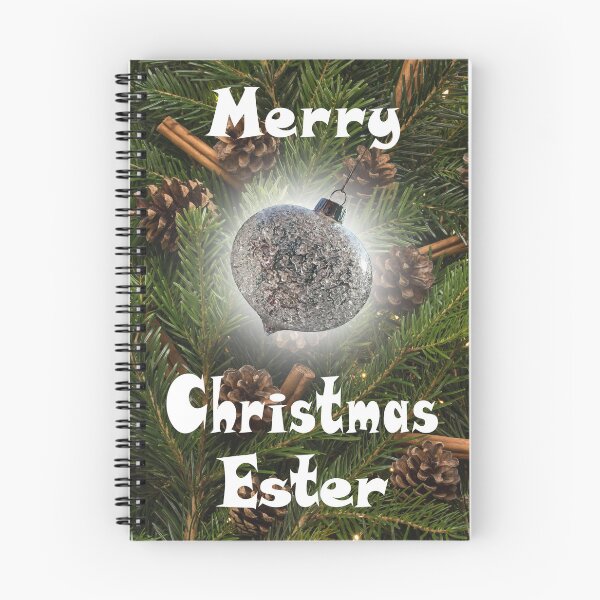 Item preview, Merry Christmas Ester - Pine & Cinnamon with Glass Bauble :) designed and sold by Myriel-Myriel.