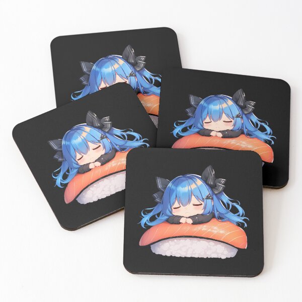 Item preview, Tobiichi Origami Date A Live Anime Girl Kawaii Chibi Sushi Roll designed and sold by CarlosBender.