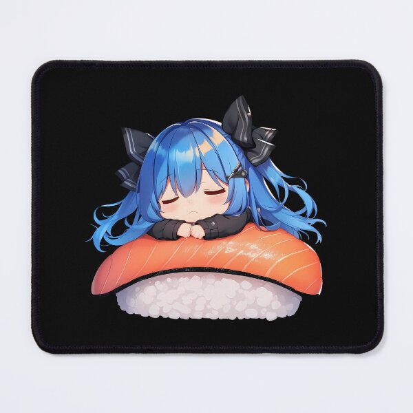 Item preview, Tobiichi Origami Date A Live Anime Girl Kawaii Chibi Sushi Roll designed and sold by CarlosBender.
