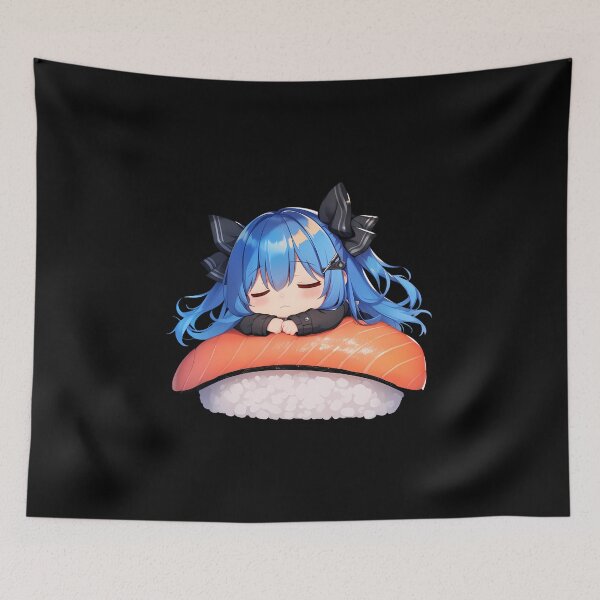 Item preview, Tobiichi Origami Date A Live Anime Girl Kawaii Chibi Sushi Roll designed and sold by CarlosBender.