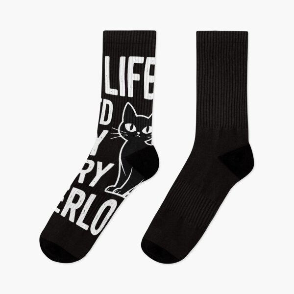 Item preview, My Life Is Ruled By A Tiny Furry Overlord Cat Lover Men Women Girls Kids designed and sold by ControlCenter.