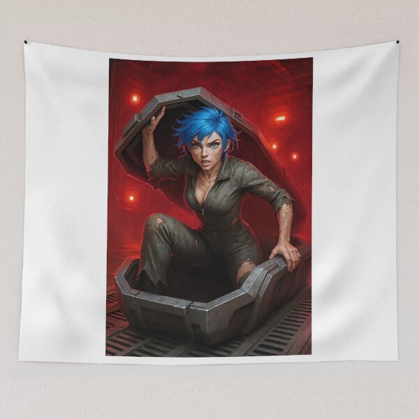 Item preview, Cipher Thorne sci-fi coffin   designed and sold by CathryneDelamort.