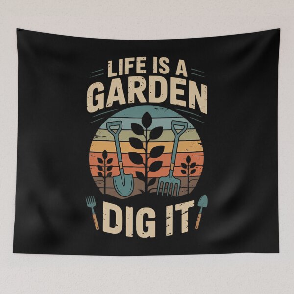 Item preview, Funny Garden Lover Life Is A Garden Dig It  designed and sold by SusanaKlein.