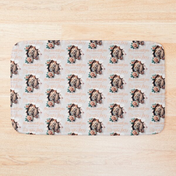 Item preview, Lion Bible verse Christian Do not fear designed and sold by Fran Fryberg.