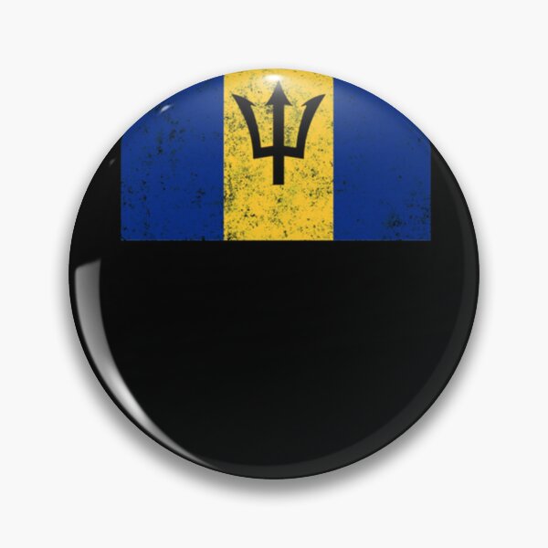 Item preview, Barbadian Flag  - Vintage Barbados    designed and sold by lbbobki.