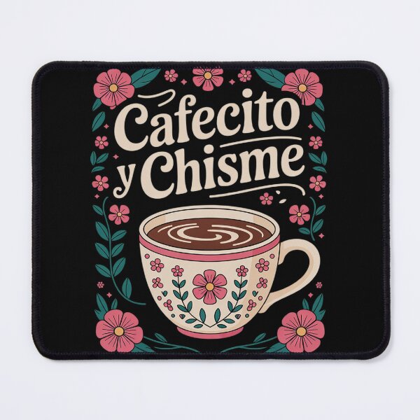 Item preview, Cafecito Y Chisme Mexican Floral Coffee Latina Hispanic designed and sold by InspiredFoul.