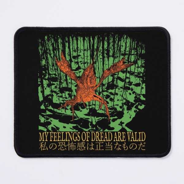 Item preview, My Feelings of Dread Are Valid Crawfish designed and sold by VintageMedatsu.