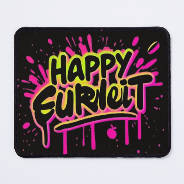 Item preview, “Happy Graffiti Aesthetic Neon Street Art – Urban Spray Paint Drip Style Design” designed and sold by Trendworld00.
