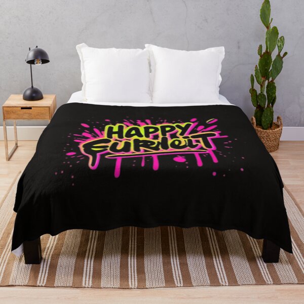 Item preview, “Happy Graffiti Aesthetic Neon Street Art – Urban Spray Paint Drip Style Design” designed and sold by Trendworld00.