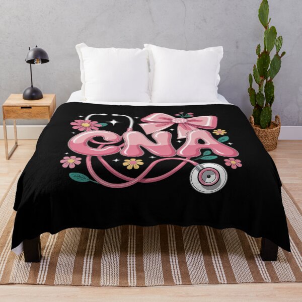 Item preview, Certified Nursing Assistant CNA Bow Floral Spring Nurse  designed and sold by InspiredFoul.
