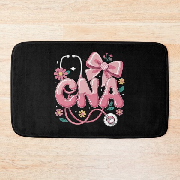 Item preview, Certified Nursing Assistant CNA Bow Floral Spring Nurse  designed and sold by InspiredFoul.