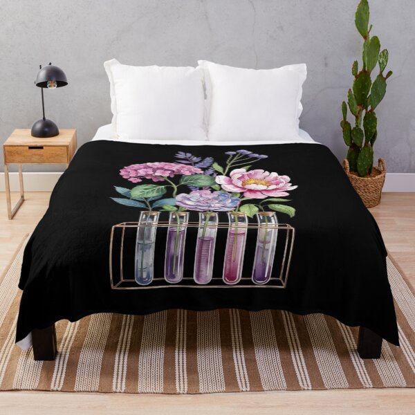 Item preview, Chemistry Lab Science Flower Teacher Floral Beakers  designed and sold by InspiredFoul.