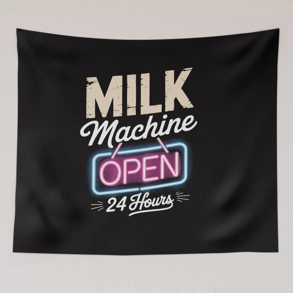 Item preview, Milk Machine Open 24 Hours Breastfeeding New Mom Life designed and sold by OlafLica.
