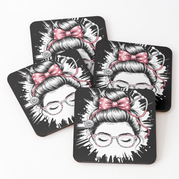 Item preview, Messy Bun Nursing Assistant Life Women CNA RN Nurse designed and sold by OlafLica.