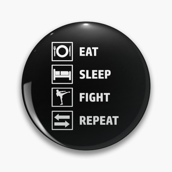 Item preview, Fighter Motivation Training designed and sold by motifsbyth.
