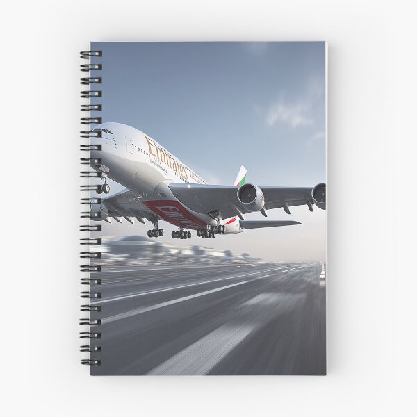 Item preview, Emirates Flagship A380 Breaking Free of the Ground in Stunning Visibility designed and sold by Skyframe Aviation.