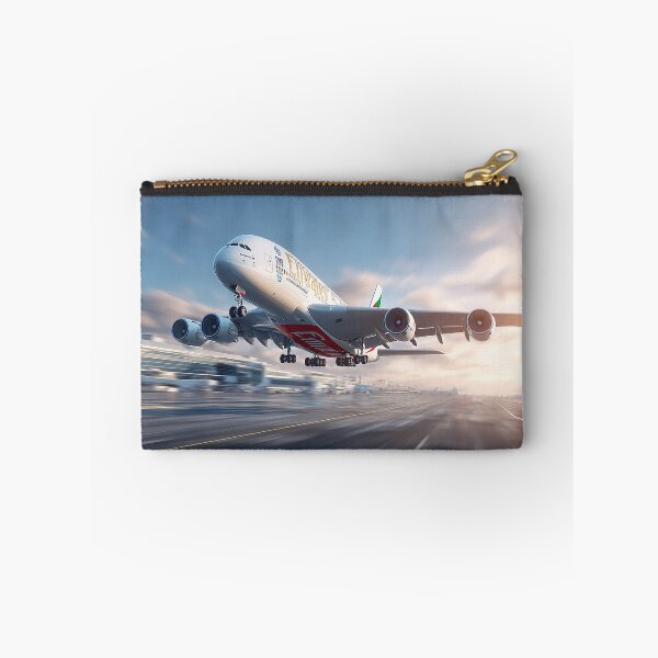 Item preview, Emirates Long Haul A380 Taking Off with Engines Roaring designed and sold by Skyframe Aviation.