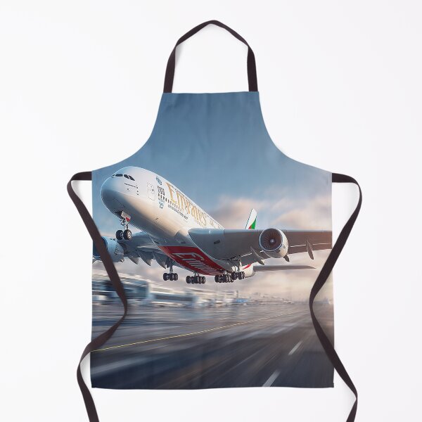 Item preview, Emirates Long Haul A380 Taking Off with Engines Roaring designed and sold by Skyframe Aviation.