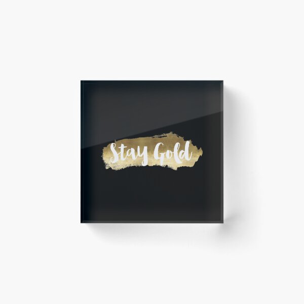 Item preview, Stay Gold designed and sold by jerald-parsi.