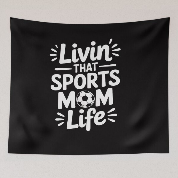 Item preview, Living That Sports Mom Life Mothers Day Sports Mom designed and sold by OlafLica.