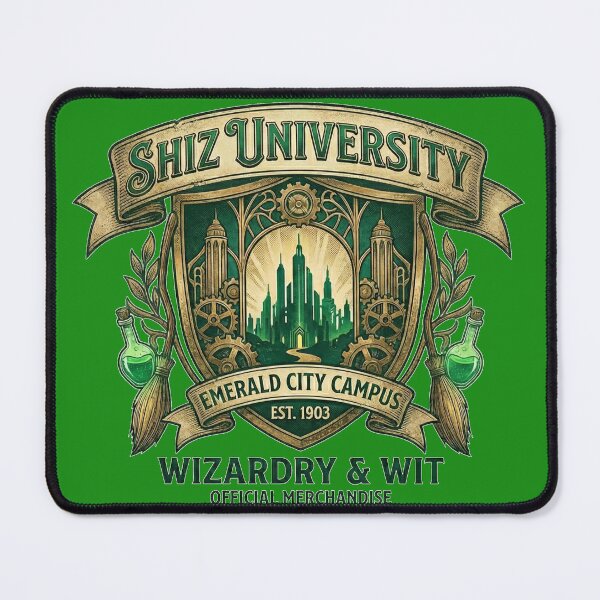 Item preview, Shiz University Emerald City Campus designed and sold by LakarDesign.