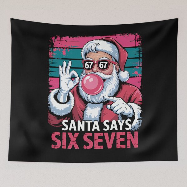 Item preview, Happy Retro Bruh Six Santa Claus Seven Holiday Says Santa designed and sold by ChadnoSmith.