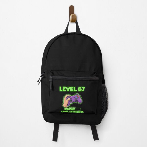 Item preview, Level 67 Unlocked Gaming 6-7 School Meme Six Seven Boys Kids  designed and sold by merlinnears.