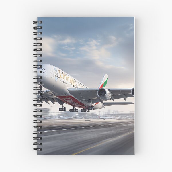 Item preview, Emirates Flagship A380 Lifting From the Runway with Engines Roaring designed and sold by Skyframe Aviation.