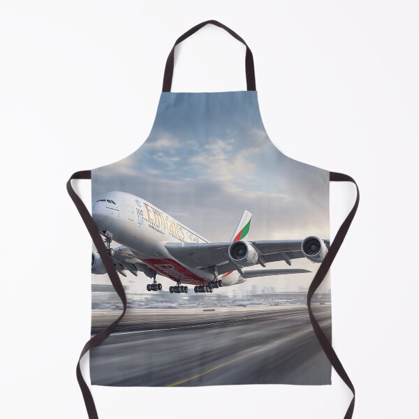 Item preview, Emirates Flagship A380 Lifting From the Runway with Engines Roaring designed and sold by Skyframe Aviation.