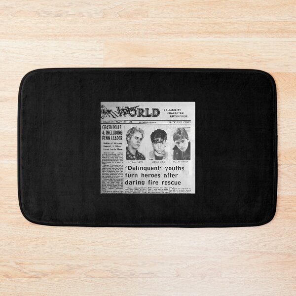 Item preview, The Outsiders Newspaper Clipping designed and sold by jerald-parsi.