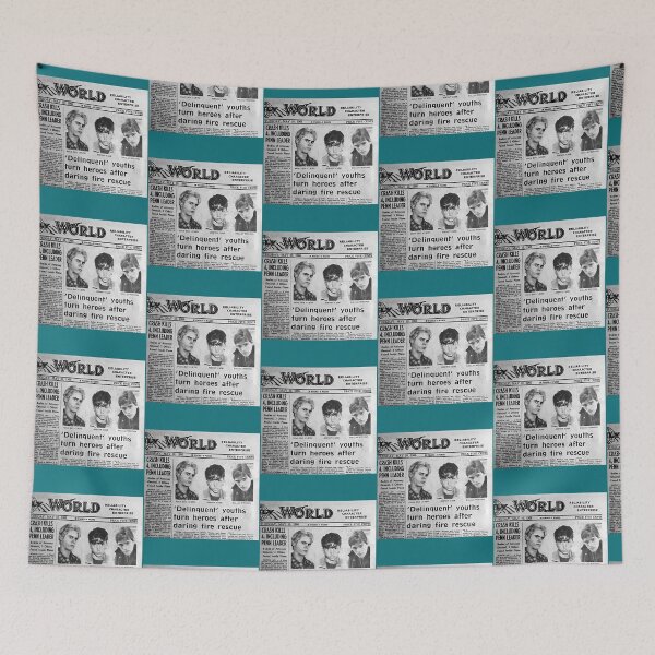 Item preview, The Outsiders Newspaper Clipping designed and sold by jerald-parsi.