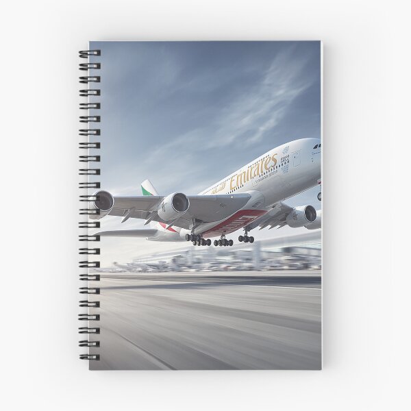 Item preview, Emirates Flagship A380 Lifting From the Runway designed and sold by Skyframe Aviation.