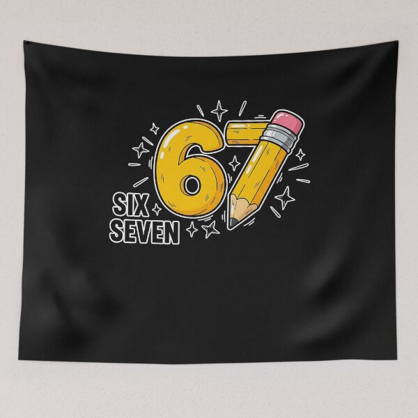 Item preview, Six Seven 67 Days Of School Pencils Meme Teachers Students designed and sold by merlinnears.